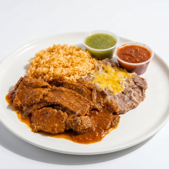 Bistec Ranchero Combo.