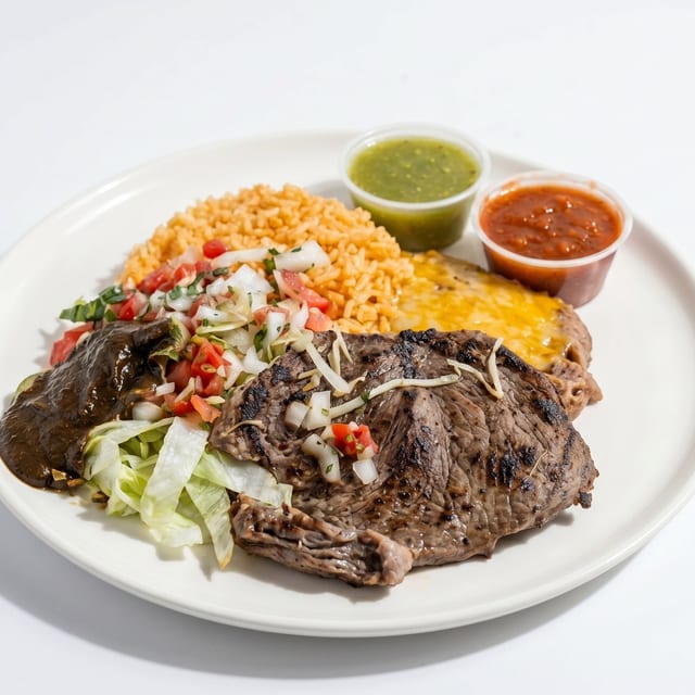 Carne Asada Plate Combo.