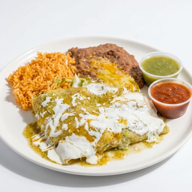 Enchiladas Suizas.