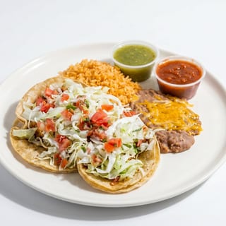 Two Shrimp Tacos Combo