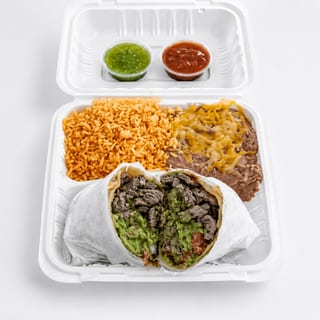 Carne Asada Burrito Combo
