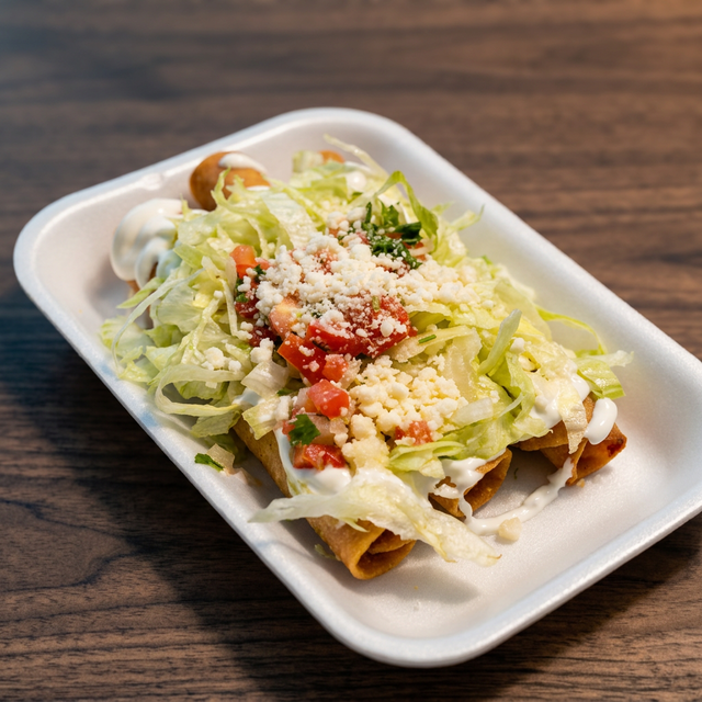Potato Roll Tacos.