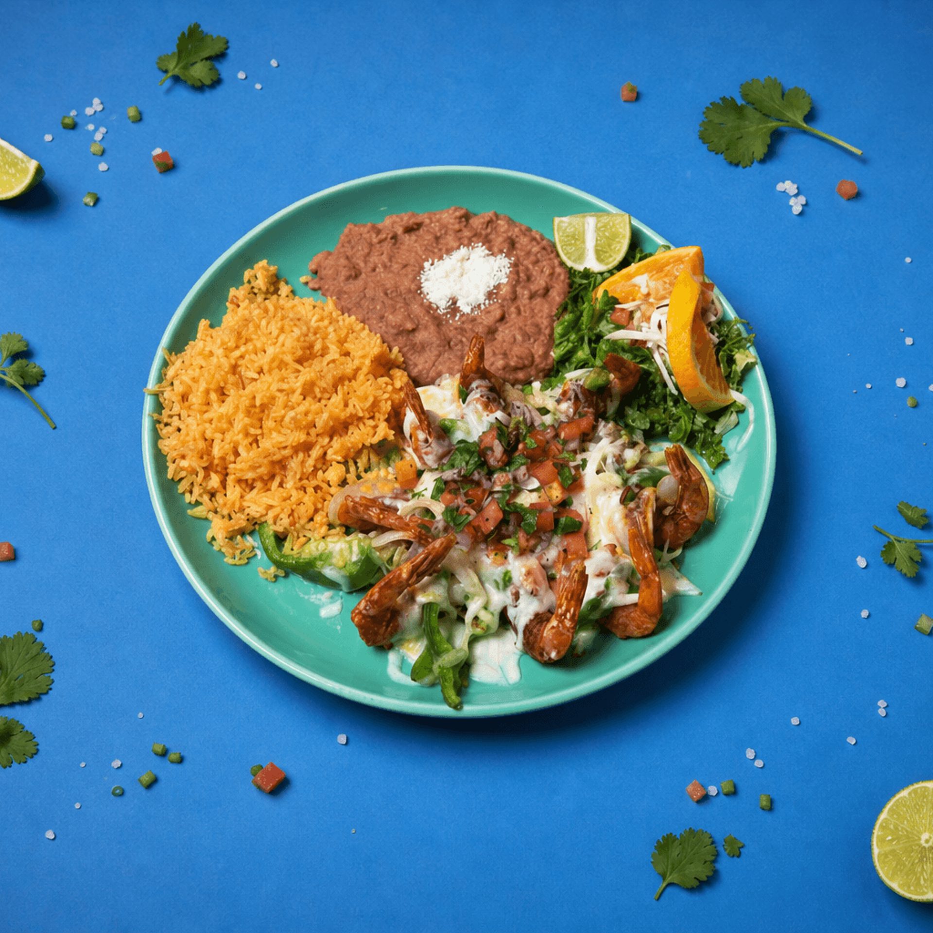 Shrimp, Fish & Seafood Burritos